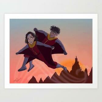 Jinora And Kai Legend Of Korra Art Print By Angiensca Society6
