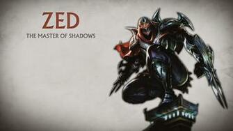 Zed League Of Legends Wallpaper Desktop