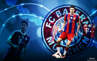 Wallpaper Robert Lewandoski Bayern Munchen Musim