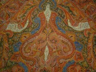 Beautiful Antique 19th Century Kashmir Paisley Shawl With All Sorts Of