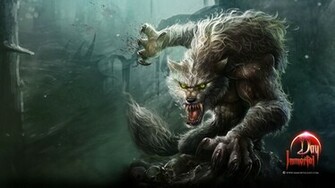 Marketing Wallpaper Vampire Lycan Hunter Hybrid Zombie