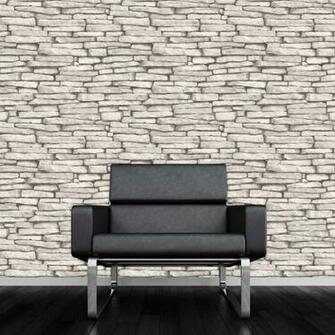 Home Shop By Brand Fine Decor White Cream Slate Wallpaper