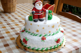 Christmas Cake HD Wallpaper Wallpaperpick