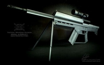 HD Sniper Rifle Wallpaper Weapons