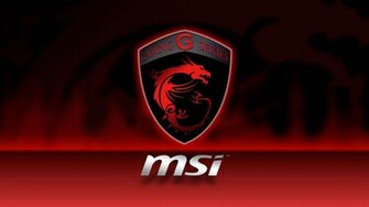 Msi Gaming G Series Dragon Logo HD 1080p Wallpaper