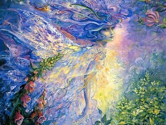 Josephine Wall Paintings Art Print Wallpaper Painting