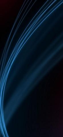 Blue Line Minimalistic iPhone Wallpaper