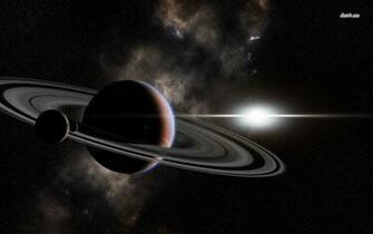 Saturn Wallpaper Space