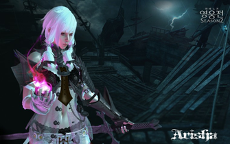 Xps Vindictus Arisha Wallpaper Version By Peonage