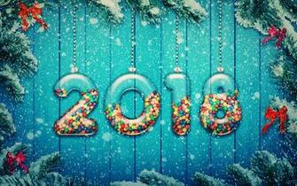 Wallpaper New Year 4k HD For Desktop
