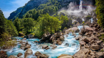 4k Ultra HD Waterfall Bliss Wallpaper