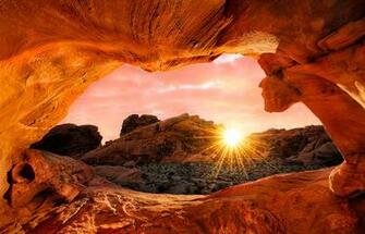 Sunrise In Valley Of Fire State Park Nv Title