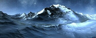 Wallpaper Antarctica At Night X Dual Monitor
