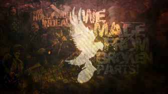 Hollywood Undead Dove And Grenade Wallpaper By Emirulug On