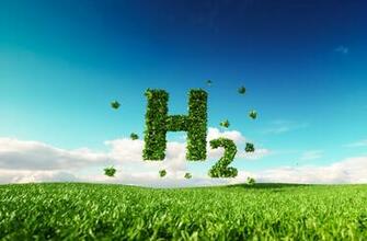 Eco Friendly Clean Hydrogen Energy Concept 3d Rendering Of