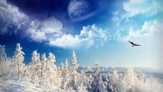 Awesome Winter Nature Wallpaper Widescreen Pixel HD