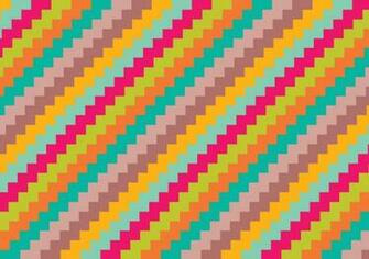 Colorful Zig Zag Pattern Background Vector Image
