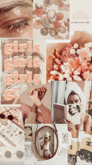 Moodboard Aesthetic iPhone Wallpaper Collage Background