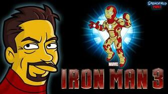Springfield Punx Iron Man Wallpaper