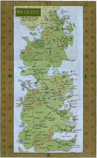 Westeros Map Image Pic HD Wallpaper