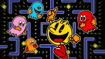 Pacman Wallpaper Amoled iPhone
