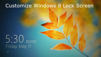 Windows Lock Screen Wallpaper On