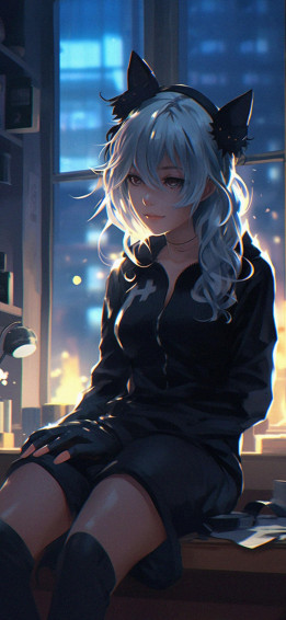 Cute Blonde Anime Girl Wallpaper Beautiful