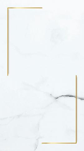 Rectangle Gold Frame On White Marble Mobile Phone Wallpaper Vector