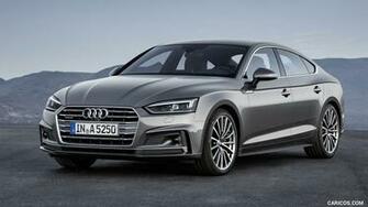 Audi A5 Sportback Color Daytona Grey Front Three Quarter