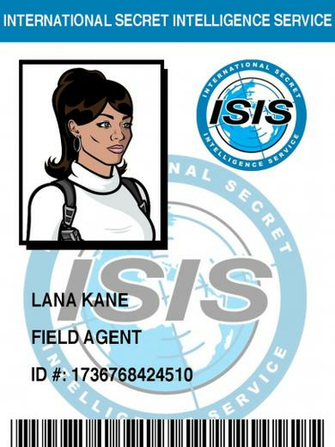 Lana Kane Badge By Sterlingmarcher