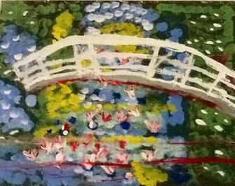 Art Intertwine Claude Monet Impressionist Bridges