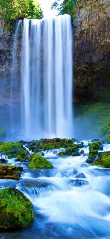 Falling Water Wallpaper iPhone Pro Ma