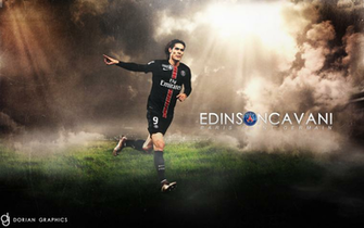 Edinson Cavani Wallpaper By Dorian Graphics