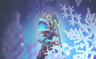 Dota Crystal Maiden Wallpaper By Zetsubou Kiira