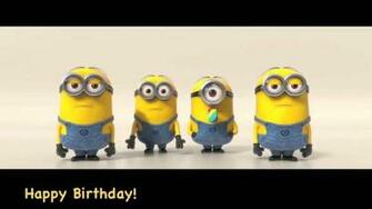 Happy BirtHDay Image Minions