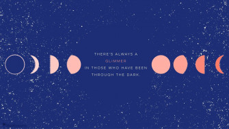 Glimmer Motivational Quotes Aesthetic Wallpaper