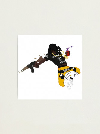 Chief Keef Ak47 Photographic Print By Ray16