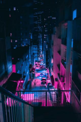 Neon Phone Wallpaper 4k HD Background On Wallpaperbat