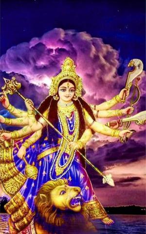 Maa Durga Happy Navratri Image Wallpaper Pictures Photos Full HD