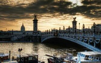 Pont De Paris Fond D Cran HD T L Charger Elegant Wallpaper