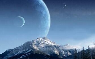 Hq Sci Fi Planets Wallpaper