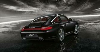 Porsche Wallpaper Black Targa 4s