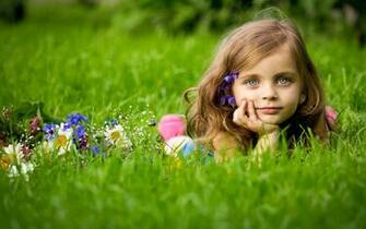 Spring Sweet Girl Photography Wallpaper