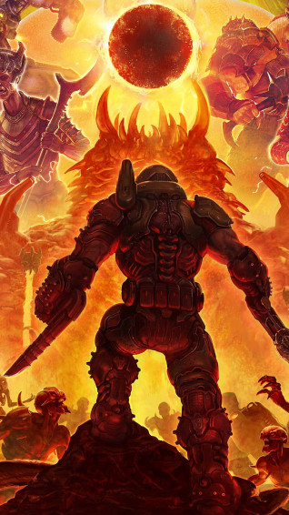 Image Doom Eternal iPhone Wallpaper