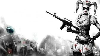 Harley Quinn Batman Arkham City Game HD Wallpaper Jpg