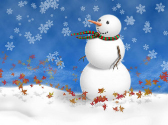 Snowmen Wallpaper