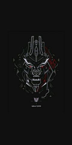 Megatron iPhone Wallpaper Oneplus Graffiti