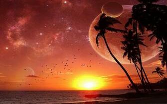 Nexus Sunset 3d Wallpaper High Resolution Hi Res