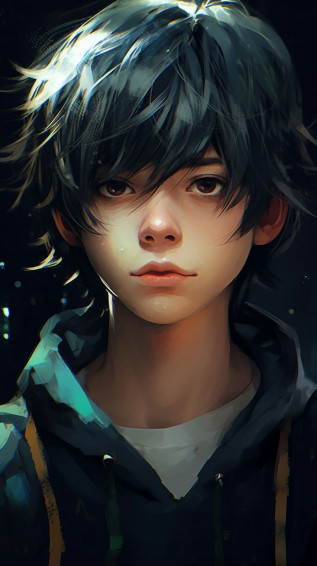 Cute Boy Anime Wallpaper HD