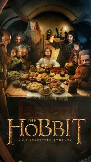 The Hobbit iPhone Wallpaper Read